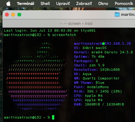 mzatroch91's tweet image. hello macOS! #homebrew #screenfetch #foss

 Mac mini M4 ready and rolling. :)