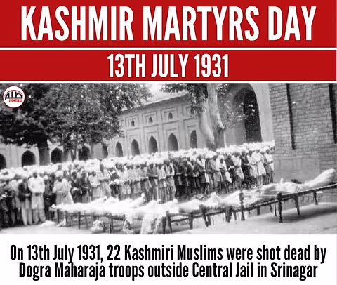 India Study Centre (@isc_issi) on Twitter photo On #KashmirMartyrsDay,we honor the 22 brave souls who were shot by the oppressive ruler on July 13, 1931, implanting struggle for dignity that remains alive in Kashmir’s soul till date. 🇵🇰stands firm in its moral, political&diplomatic support for their right to self-determination On #KashmirMartyrsDay,we honor the 22 brave souls who were shot by the oppressive ruler on July 13, 1931, implanting struggle for dignity that remains alive in Kashmir’s soul till date. 🇵🇰stands firm in its moral, political&diplomatic support for their right to self-determination