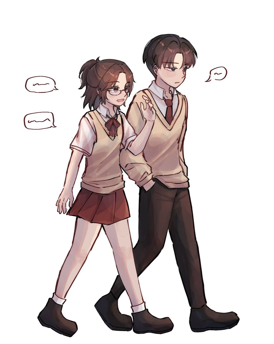 rasp_beryil's tweet image. Levihan modern au
#levihan #aot #au