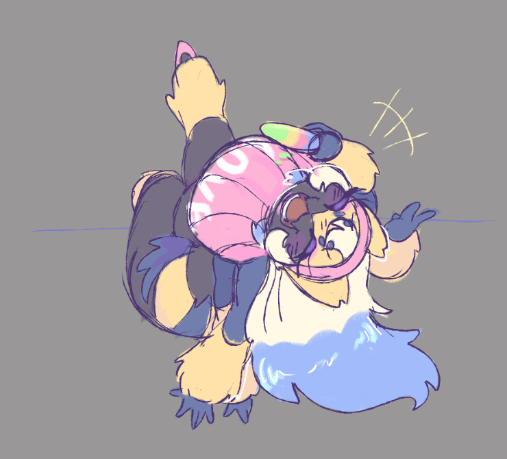 Valentine doing some kind of pose idk lol