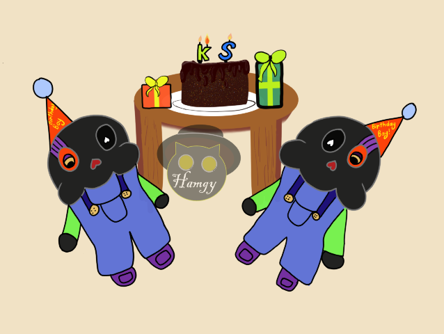 hamgy_lrsd's tweet image. A BIRTHDAY SURPRISE PARTY! Will you be heartless and not get present for the twinsie? You dont want Error nor Fresh come find you and steal you stuff?👀 They are Krater and Scatter by the way. my oc&apos;s. :3c #undertalefandom #Hamgyart #Oc