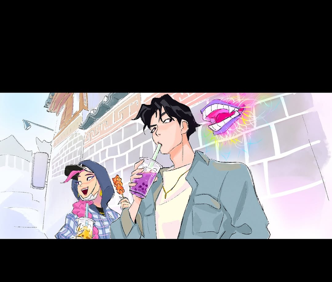 <케이팝 데몬 헌터스> 귀마의 중간 컨셉아트 자료. 

귀마의 특성이 '속삭임'으로 대표됨에 따라 비주얼을 '입'으로 가져간 형태의 디벨롭 자료들이 많이 보이는군요.