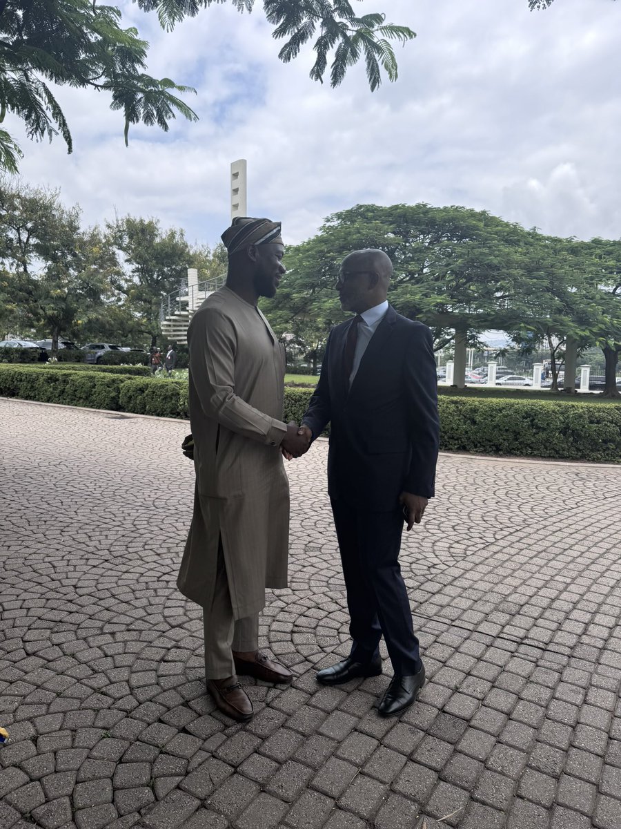 iamckice's tweet photo. A few days ago I attended the Book launch of OPL 245: The Inside Story of the $1.3B Nigerian Oil Block by former AG Mohammed Adoke SAN,
Caught up with @akandeoj  Host of Inside Sources, and former spokesperson to the former Vice President. Took these pictures for Jen and Moff 😁 https://t.co/NJ8ABO1ZgM