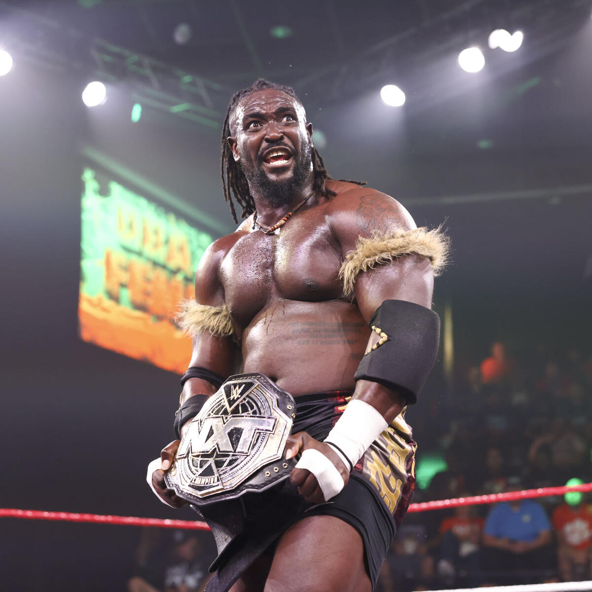 LeTempleDuCatch's tweet image. Mettez du respect sur Oba Femi.
Cet homme deviendra une attraction majeure dans les années à venir.
#NXTGAB