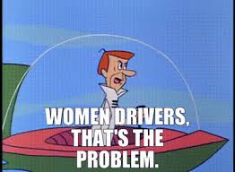 44-..kadın sürücü Jane'in arabayı çok tehlikeli bir biçimde kullanması karşısında dehşete düşer, arabanın içinde bulunmaktansa hapishaneye girmeyi tercih edip hemen polise teslim edilmesi için yalvarır.