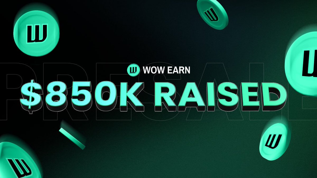 WOWEARNENG's tweet image. 📢 Presale Surges Past $850,000 — Final Countdown Begins!
The final $WOW presale round is almost sold out — don’t miss your last chance for low-price entry!
💥 $WOW BOND is on the way. Lock in gains before the next phase starts!
⤵️ Why Join Now:
✅ Final presale — next stop:…