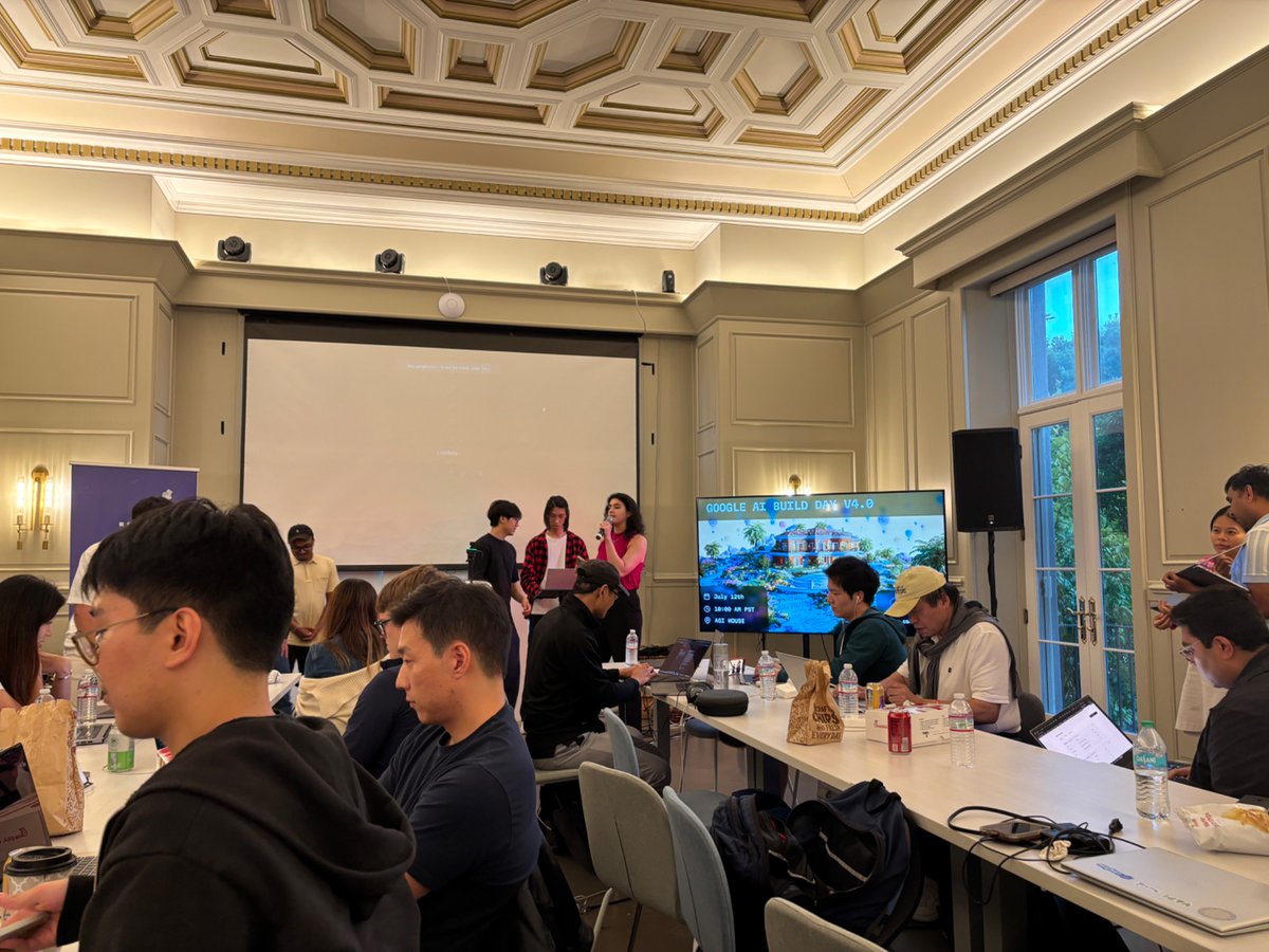0X_CryptoValley's tweet image. Come back to
@agihouse_org
again
for Google Build Day 4.0! Lots of new things to try for Veo 3, Gemini,Jules,Whisk @googleaistudio. @GoogleLabs @GoogleCloud
@GoogleDeepMind
run into @composiohq launch their product 🎉Also web3
@Fetch_ai And
@windsurf_ai 😉, keep building 💪