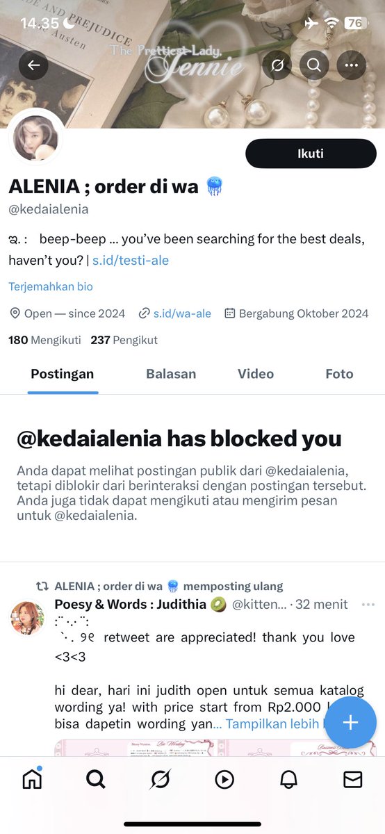 Etheirealitys's tweet photo. help rt pleasee, guys kalian kalau top up rubox jangan sama dia yaa, dia penipu guys @kedaialenia 

tolong hati hati sama dia yaa https://t.co/spqBfWoIdq