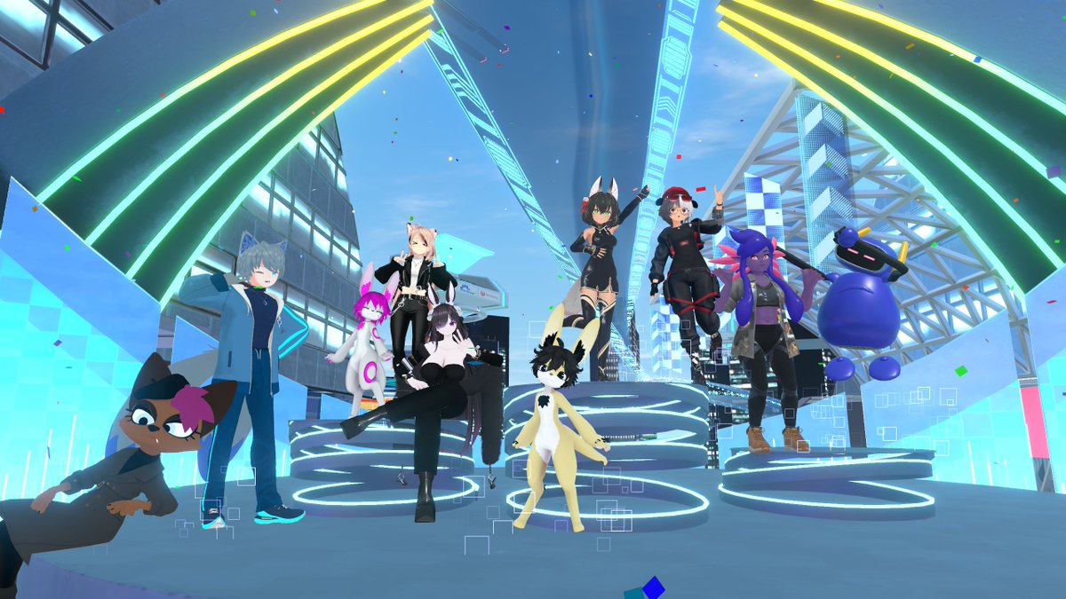 GlueIsRequired's tweet image. Vket 2025 Summer scares & racing 👻🏎️
#VketPhoto #Vket2025Summer #Vketはじまったな #VRChat