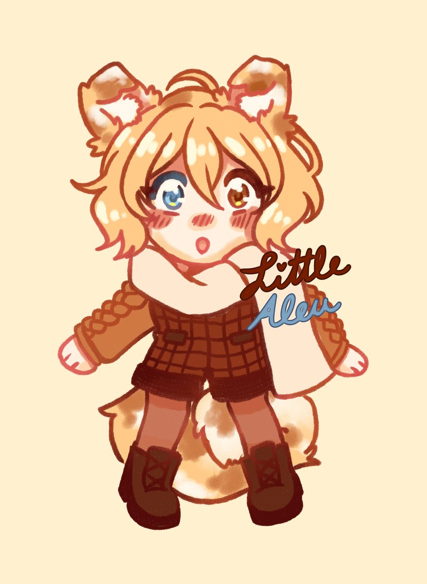 LittleAleu's tweet image. A redesign of a character that I designed years ago. I wanted to keep her but needed to give her an update! Meet Sachie~
Blessings ~ Aleu 💙🤎