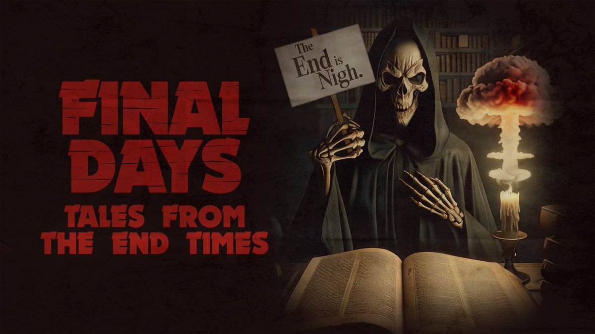 Now watching Final Days: Tales From the End Times (2025) on <a href="/Tubi/">Tubi</a> Have you seen this one? Thoughts? 
#horror #horroranthology #Tubi #HorrorMovies #HorrorCommunity