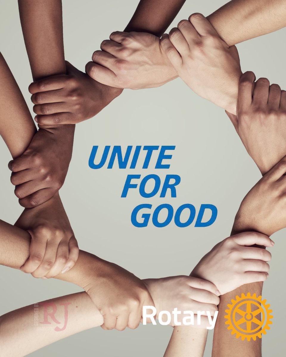 Unite for Good is the unifying theme of Rotary for 2025–26, motivating every member and club to come together, strengthen connections, innovate, and deepen partnerships to create a meaningful impact worldwide.