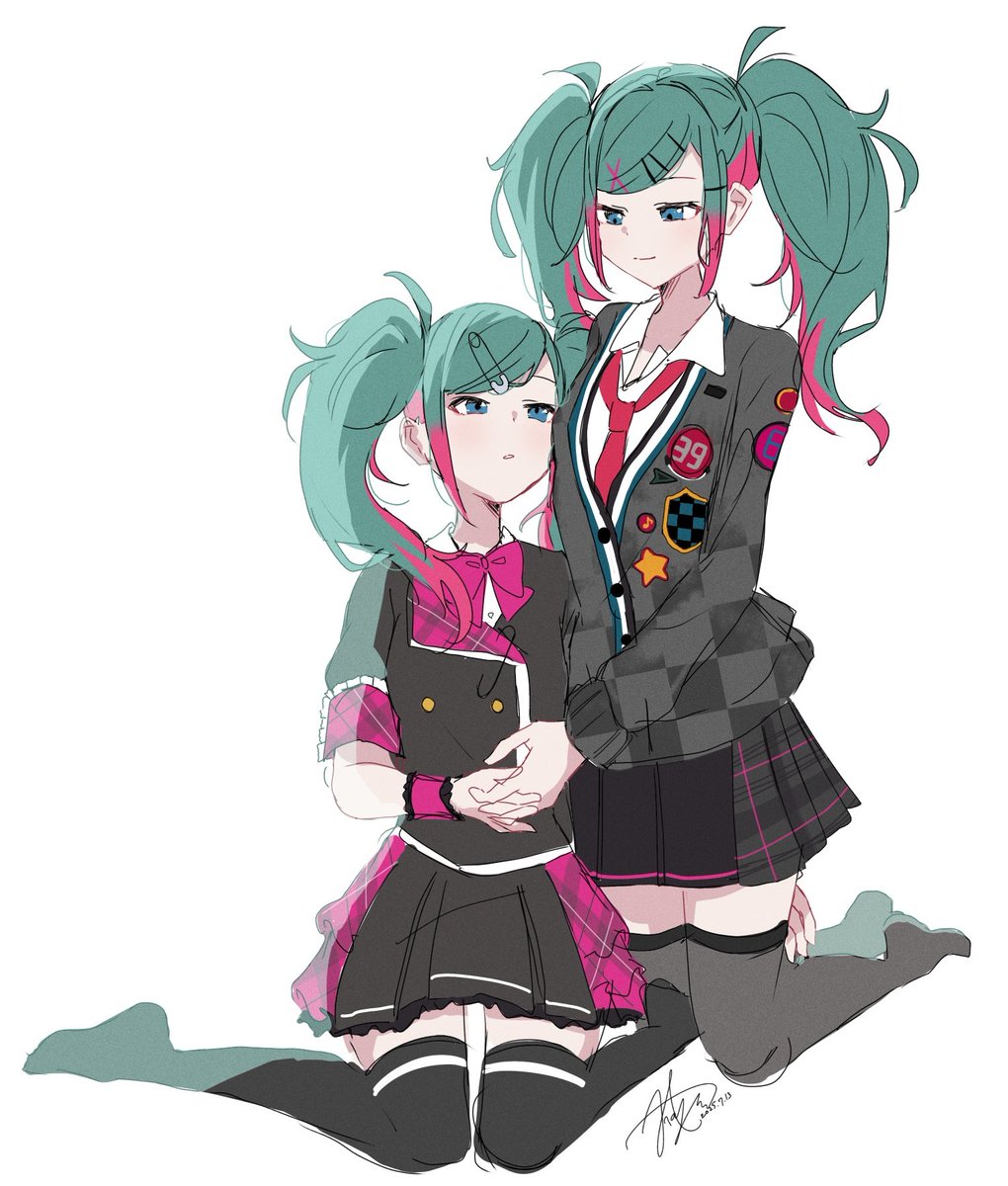 H_Nayu__'s tweet image. レオニミク　#prsk_FA