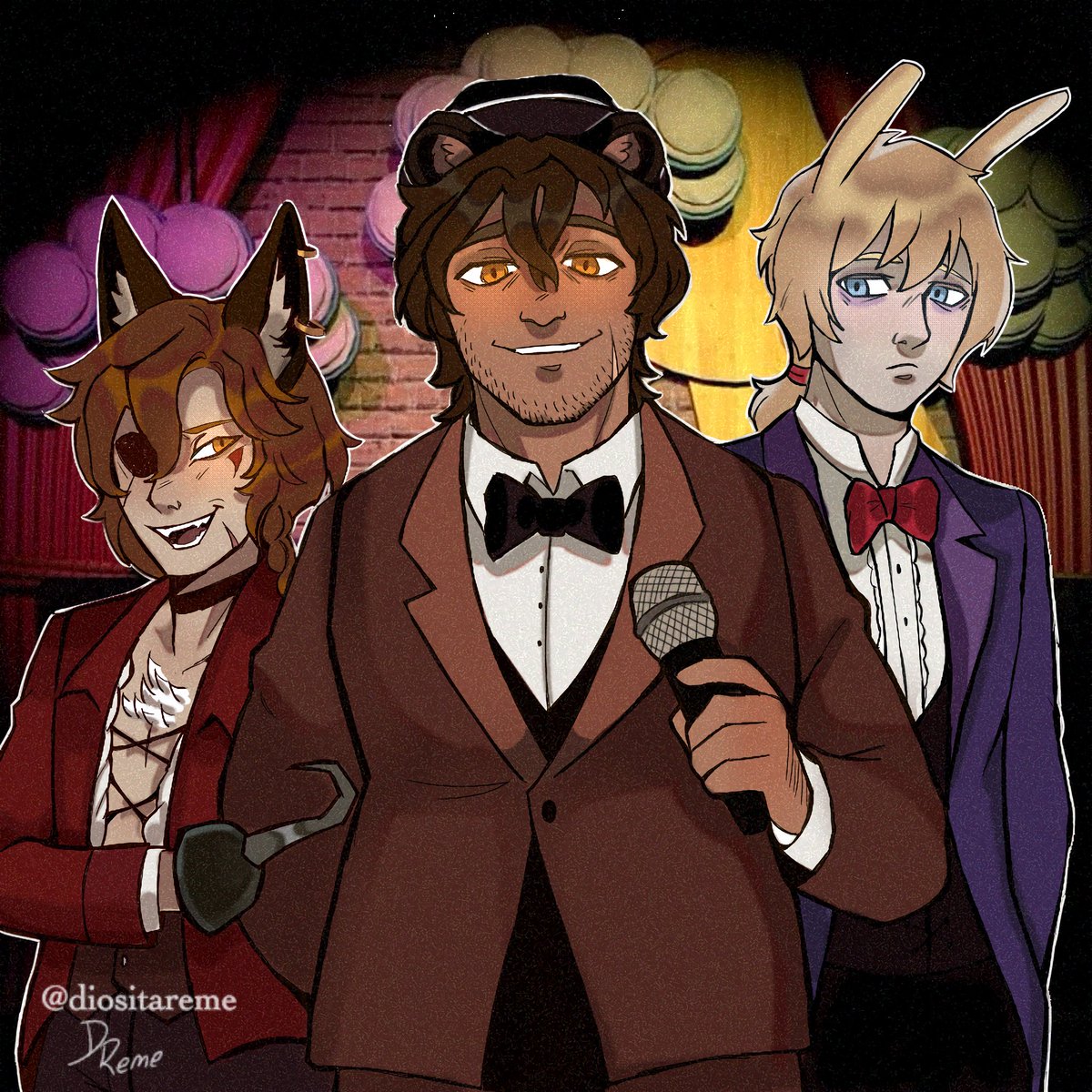 DiositaReme's tweet image. Fnaf + Boyfriend to Death

#BoyfriendToDeath #BTD #btd2 #ykmet #renhana #renbtd #lawrenceoleander #lawrencebtd #strade #stradebtd #visualnovel