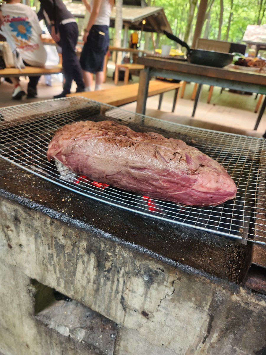 VooodoooPeaple's tweet photo. 今年初BBQ https://t.co/u2Zso3pinA