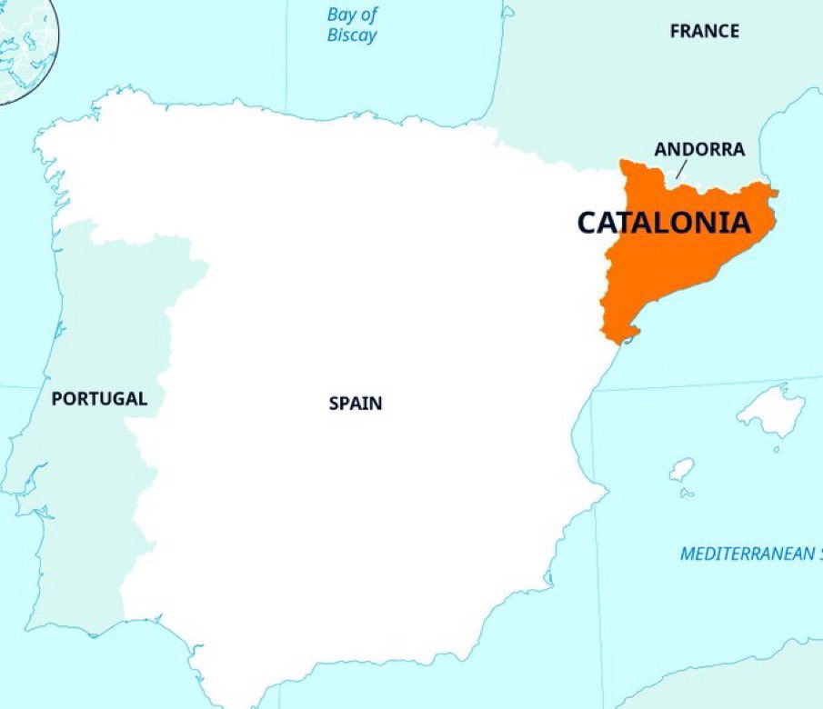 🇪🇸 España considera reconocer la independencia de Catalunya que tiene idioma, historia, terrotorio ? No , pero si considera reconocer la independencia de un colectivo llamado palestinos que nacieron mayormente en Egipto y Jordania quenno tienen ni fecha de fundacion, ni moneda ,