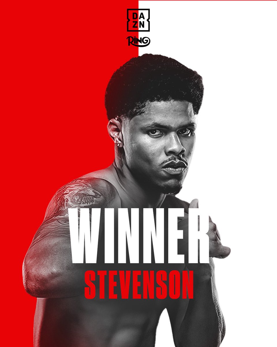 DAZNBoxing's tweet photo. AND STILL!! 🏆🤫

@ShakurStevenson hands William Zepeda his first defeat via unanimous decision to retain the WBC Lightweight Title 👏

#BerlangaSheeraz x #StevensonZepeda| Live NOW on DAZN | @ringmagazine https://t.co/62pYfKdEH8