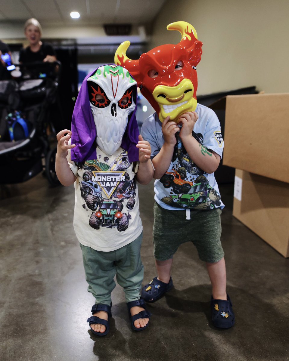 XcelEnergyCtr's tweet image. 2 Monster Jam shows down, 1 to go 🔥
We’ll see you tomorrow at 10:30 am for the pit party - the show starts at 1. Bring the whole family!
📸: @joelemke