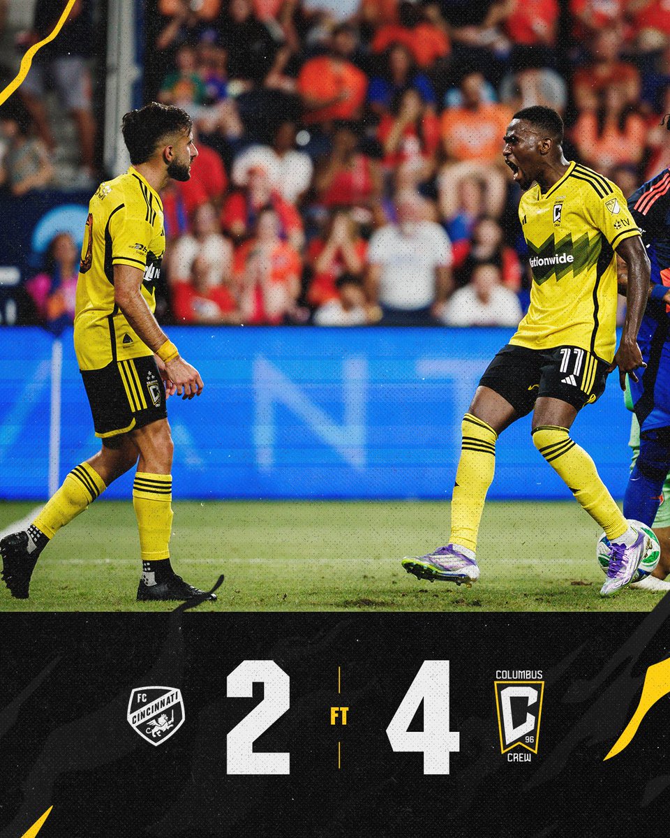COULDN'T HANDLE THE HEAT 🔥

#Crew96 | #CINvCLB