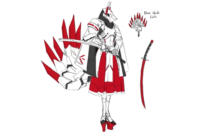 sketches for something I may or may not worldbuild around