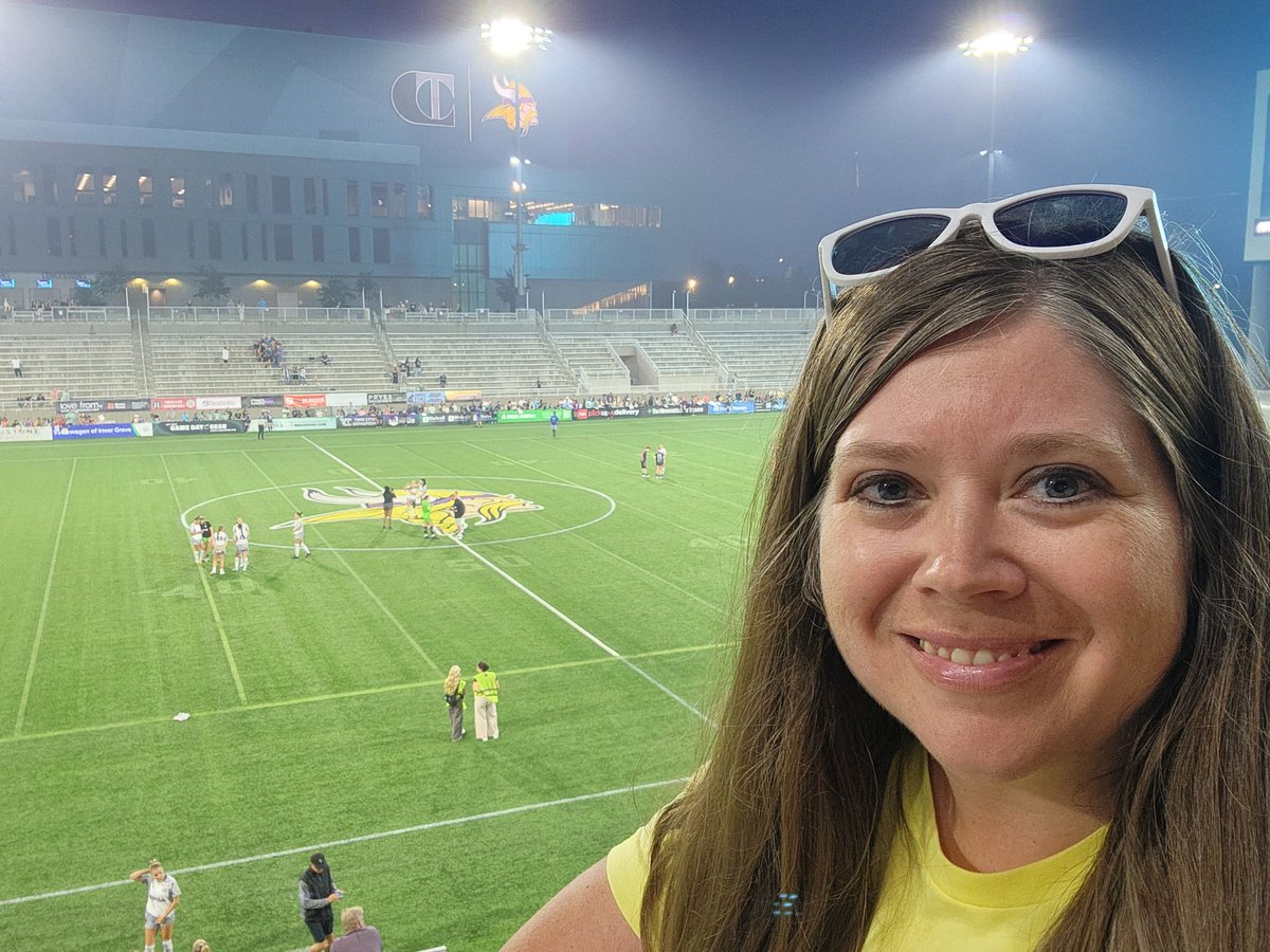 Solo Soccer Saturday. Gorgeous summer night.

<a href="/MNAuroraFC/">Minnesota Aurora FC</a>