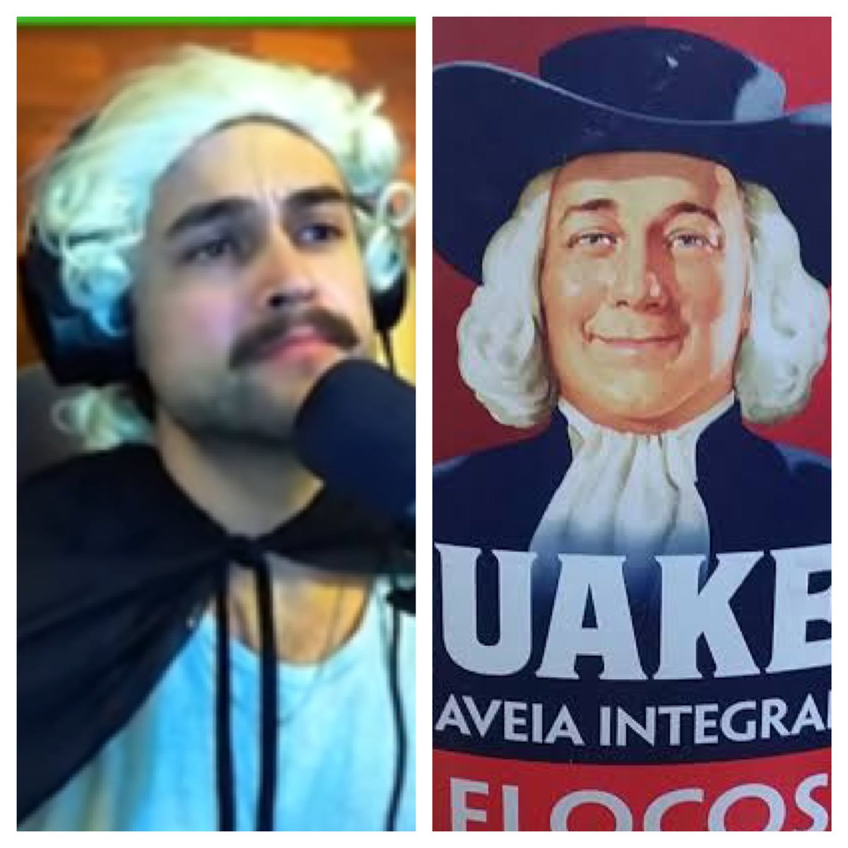 O juíz do meu tribunal parece o véio da quacker