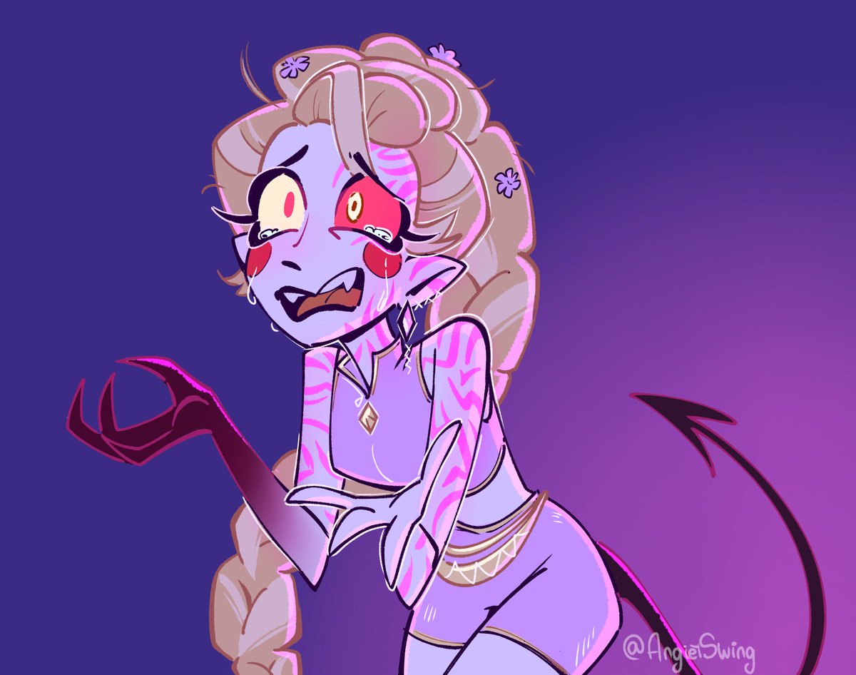 AngietSwing's tweet image. #kpopdemonhunter #HazbinHotel #CharlieMorningstar #HUNTRIX #fanart
