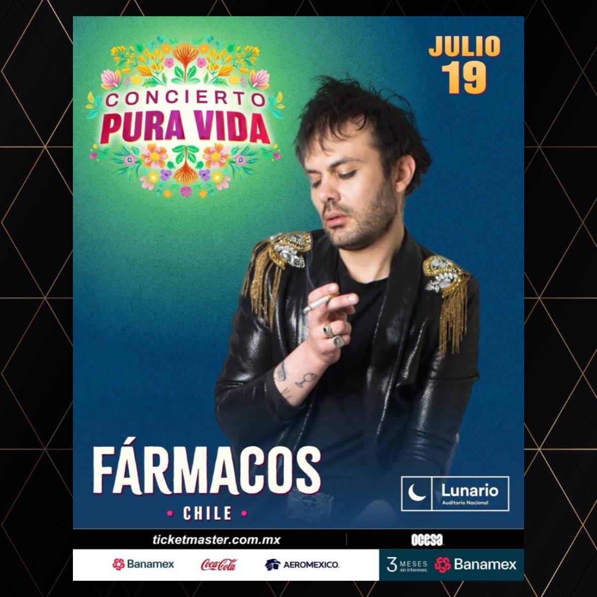 Todo Indie Rock (@todoindierock) on Twitter photo Este 19 de julio el artista <a href="/ffarmacos/">Fármacos</a> será parte del #ConciertoPuraVida en la #CDMX
🎫 Boletos en <a href="/Ticketmaster_Me/">Ticketmaster México</a>
🔗 ticketmaster.com.mx/event/3D0062AF…
🖊️ <a href="/ocesa_total/">Ocesa Total</a> | <a href="/LunarioMx/">Lunario</a>
#TodoIndieRock Este 19 de julio el artista <a href="/ffarmacos/">Fármacos</a> será parte del #ConciertoPuraVida en la #CDMX
🎫 Boletos en <a href="/Ticketmaster_Me/">Ticketmaster México</a>
🔗 ticketmaster.com.mx/event/3D0062AF…
🖊️ <a href="/ocesa_total/">Ocesa Total</a> | <a href="/LunarioMx/">Lunario</a>
#TodoIndieRock