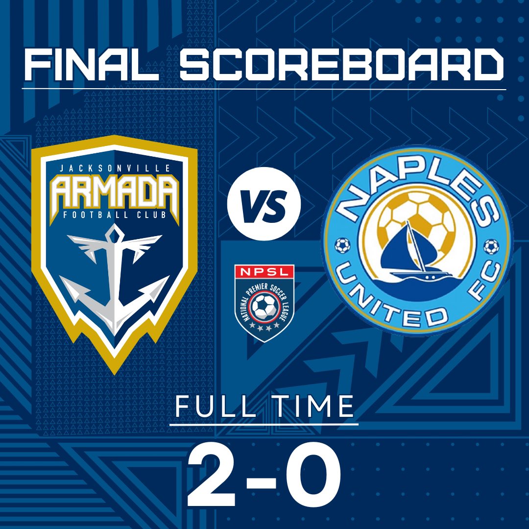 Jacksonville Armada FC (@jaxarmadafc) on Twitter photo Your Jacksonville Armada are the 2025 Sunshine Gulf Coast Conference Champions!
#FortisFortunaAdiuvat | <a href="/NPSLSoccer/">National Premier Soccer League (NPSL)</a> Your Jacksonville Armada are the 2025 Sunshine Gulf Coast Conference Champions!
#FortisFortunaAdiuvat | <a href="/NPSLSoccer/">National Premier Soccer League (NPSL)</a>