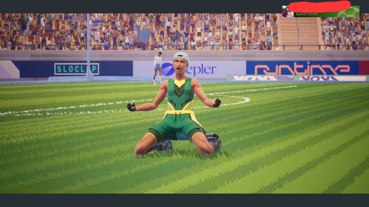 n7roxx's tweet image. #rematch goal celebrations. It looks like he is about to jump scare me there 🤣