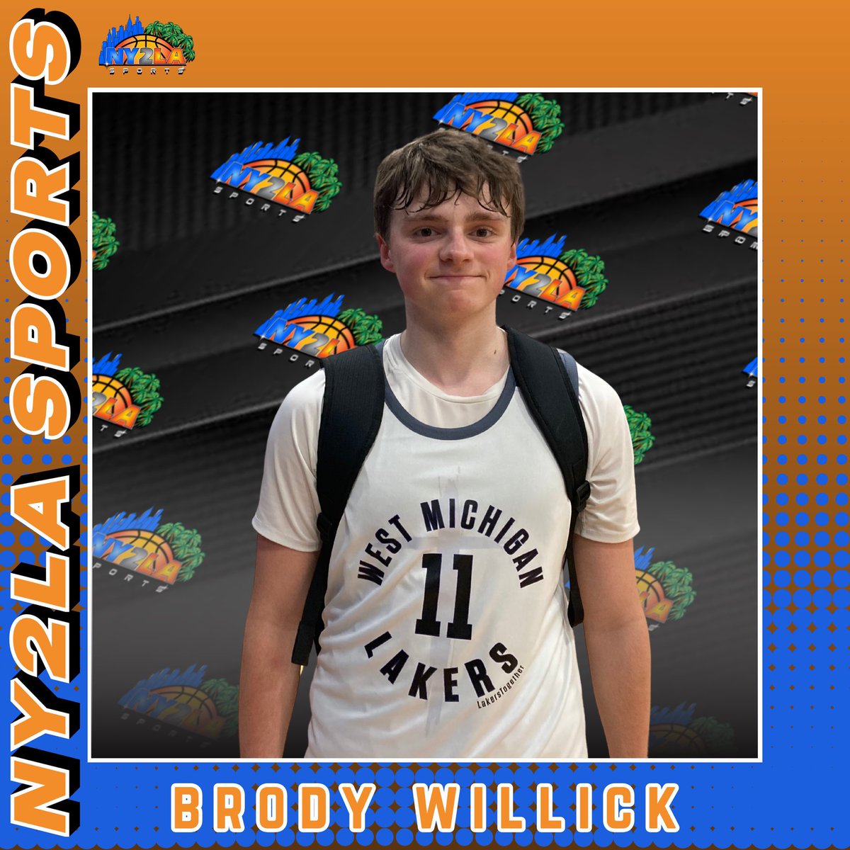 After games of 20 points &amp; 17 points in his first 2 games, Brody Willick scores 18 points tonight to move his team to 3-0. The guard has a pure jumper from the outside hitting four threes in the win. <a href="/wmlakersbball/">West Michigan Lakers</a> <a href="/ny2lasports/">NY2LA SPORTS</a>