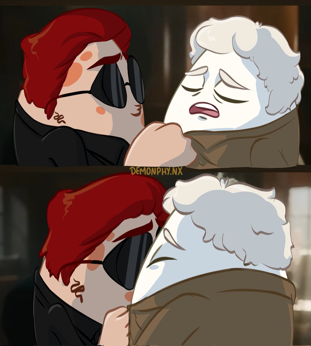 Demonphy_nx's tweet image. I don't know what I'm doing at this point 😂
#goodomens #aziracrow #nonightingales