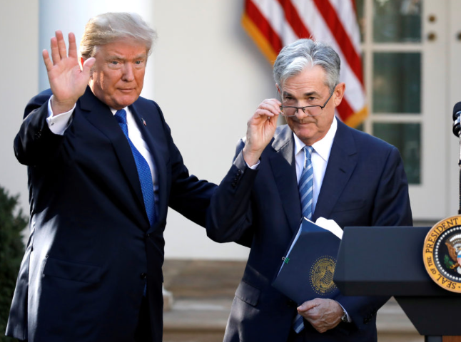 BREAKING: 🇺🇸Trump states that he will not dismiss Jerome Powell.