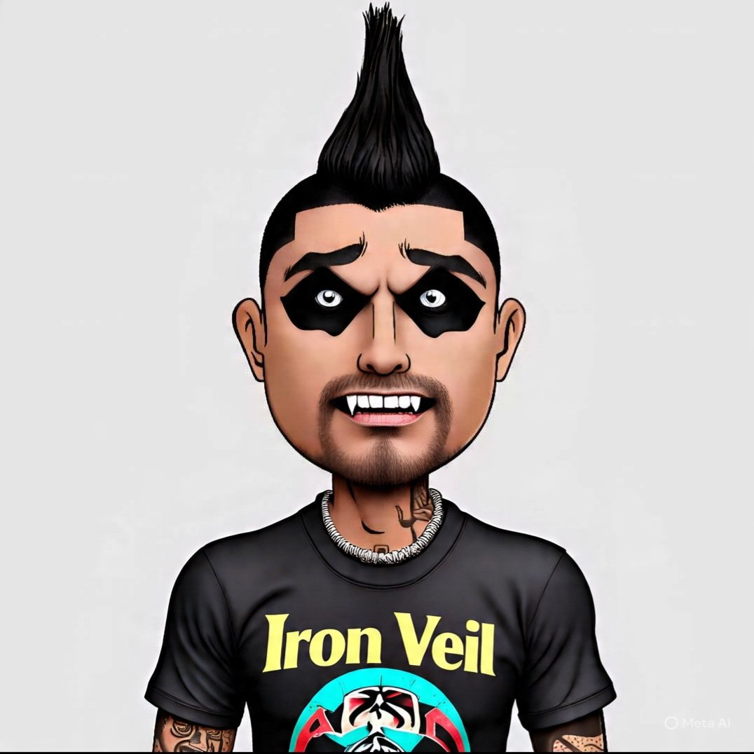 James in his performing outfit....