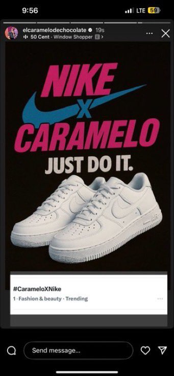 Farandulafuerte's tweet photo. Lo logramos gente, ya caramelo 🍬 sabe que #candyXnation lo pusimos en trending !
#CarameloDC #CarameloXNike #Caramelo #carameloencol https://t.co/uiXcNp55xP