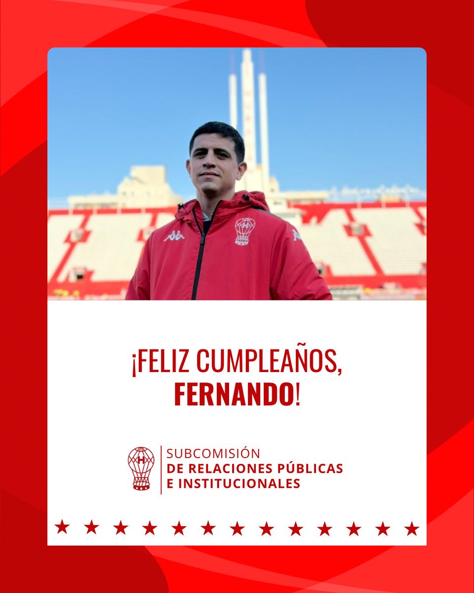CAHuracanrrpp's tweet photo. En el día de su cumpleaños, saludamos y felicitamos a Fernando Barreto, parte de nuestro equipo de Relaciones Públicas e Institucionales.

¡Gracias por tu compromiso y dedicación, Fer! 🎈🎉 https://t.co/2sHWzvjtnG