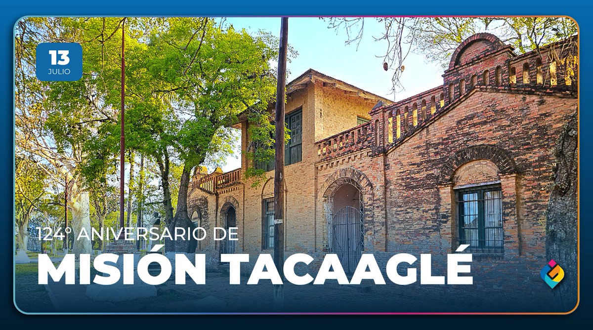 ANIVERSARIO MISIÓN TACAAGLÉ

Envío un afectuoso saludo a todos los vecinos y vecinas de Misión Tacaaglé al cumplirse el 124° aniversario de la localidad.

¡Muchas felicidades!

#TodosUnidos #Formosa