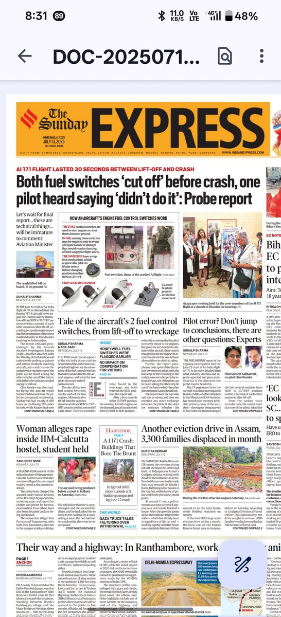 Ever tried opening a car gate mid-motion?  Impossible, right?  So why would anyone think they could cut a plane's fuel mid-takeoff?  Boeing needs to stop blaming pilots and take responsibility for their aircraft's safety.  This isn't about pilot error; it's about faulty design.