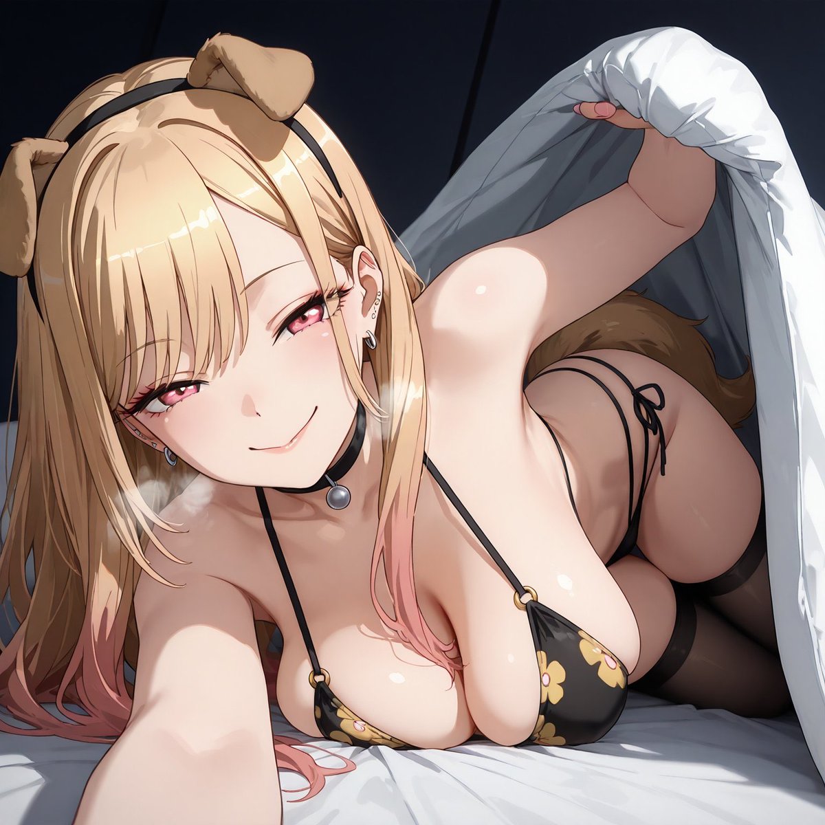 I like to get in character for Doggy style~