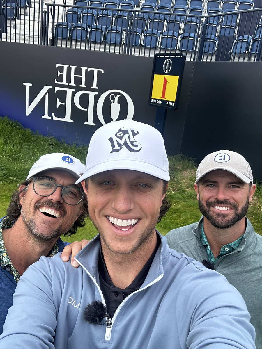 GrantHorvatGolf's tweet image. Tomorrow the Major Cut at Royal Portrush goes live. It’s the most special video so far in the series.
Getting to play a Major Championship venue a week before was different. We played the exact tees the pros will be playing and tested our games. Y’all will enjoy this one