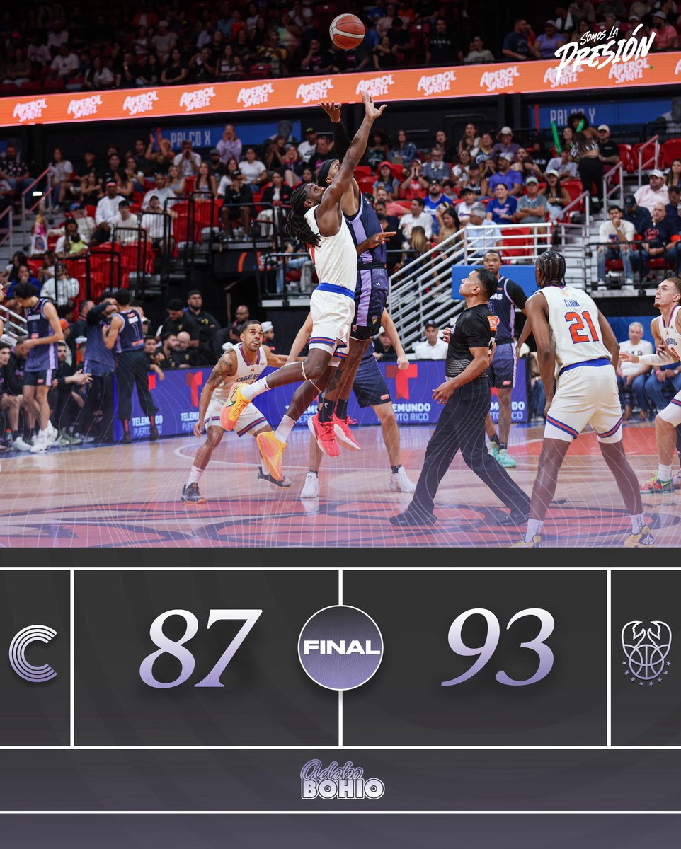 criollosbsn's tweet image. Santurce 93
Caguas 87 

Felicitamos a los Cangrejeros en su pase a la Semifinal y por una serie de altura 🏀

Agradecemos a todos los fanáticos por su apoyo incondicional esta temporada 🫀

#criollos #caguas #lapresion #somoslapresion #bsnplayoffs