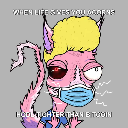 WHEN LIFE GIVES YOU ACORNS / HODL TIGHTER THAN BITCOIN <a href="/adderrels/">Adderrels</a> #BRC20 #AdderFi