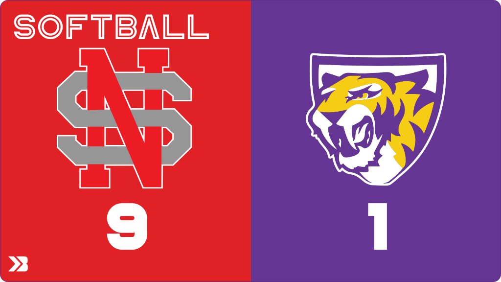 Softball (Varsity) Score Posted - Class 4A - Region 4 - Central DeWitt Sabers lose to North Scott Lady Lancers 9-1. gobound.com/ia/ighsau/soft…