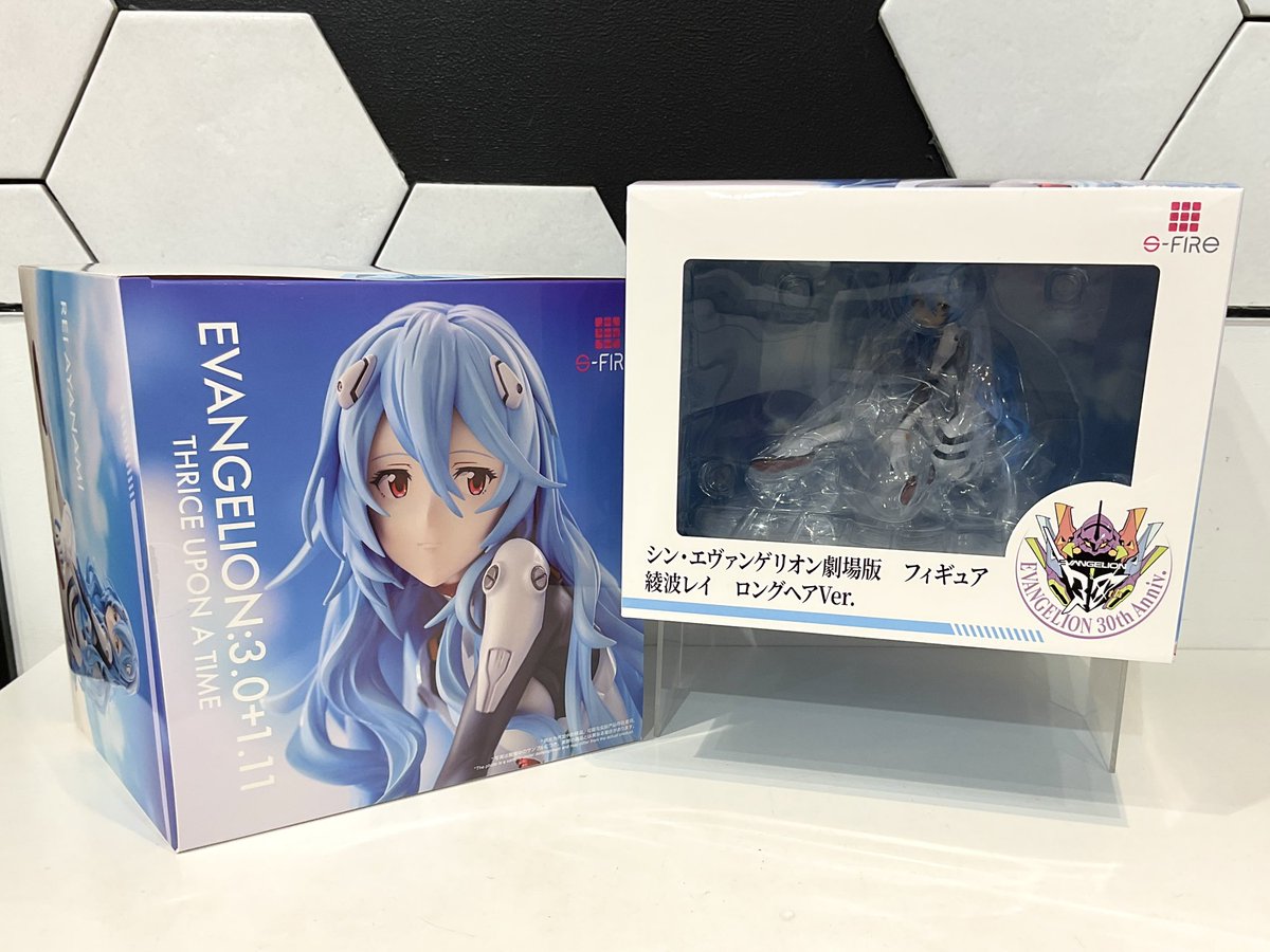 S-FIRE 綾波レイ　ロングヘアver. フィギュア　シン・エヴァンゲリオン S-FIRE（エスファイア）シン・エヴァンゲリオン劇場版 フィギュア 綾波