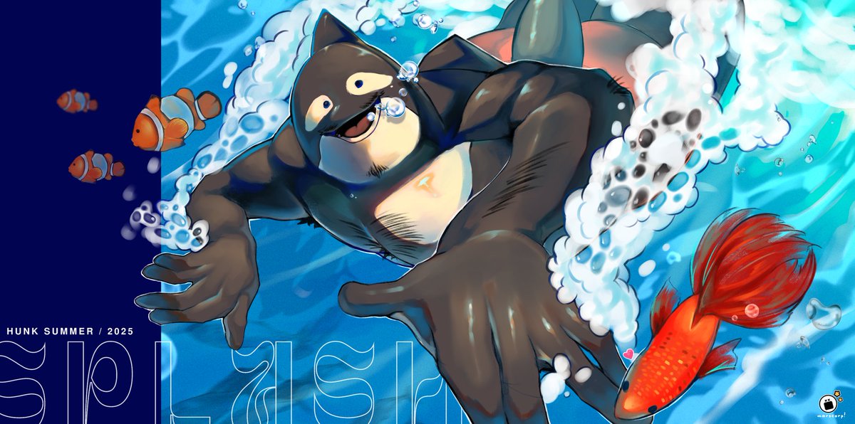 jortjortnotes's tweet image. HUNK SUMMER 2025 - SPLASH!
i had fun with this one, i hope u can tell 🤭🤭