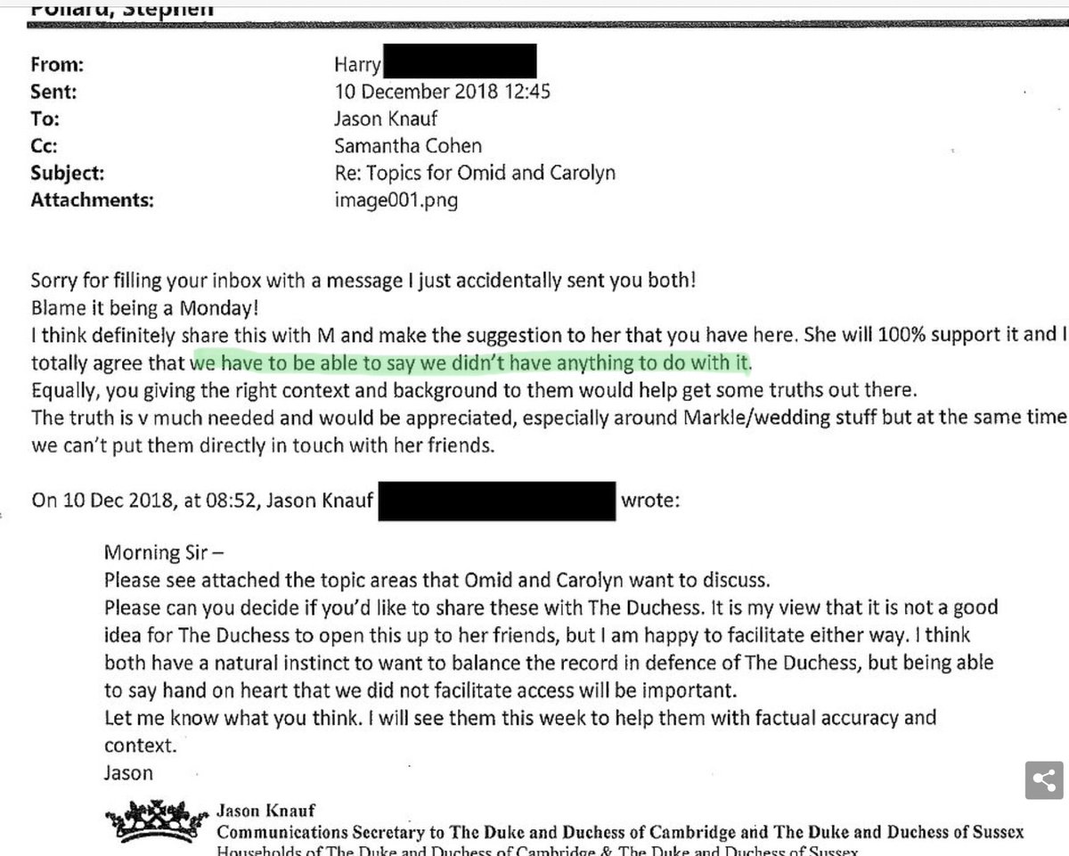 TRUTH ABOVE ALL (@fos247) on Twitter photo The leaking game is a dangerous game! 😒😒😒😒
"WE HAVE TO BE ABLE TO SAY WE DIDN'T HAVE ANYTHING TO DO WITH IT." 12/10/2018 email from dumb Henry to Jason Knauf. The leaking game is a dangerous game! 😒😒😒😒
"WE HAVE TO BE ABLE TO SAY WE DIDN'T HAVE ANYTHING TO DO WITH IT." 12/10/2018 email from dumb Henry to Jason Knauf.