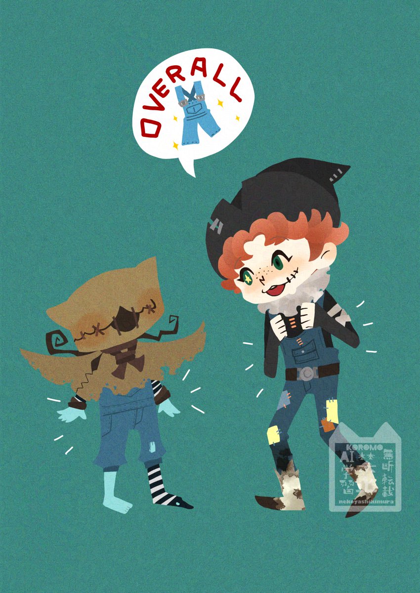 deathchocolatou's tweet image. おそろいだね！

 #ころものえほん