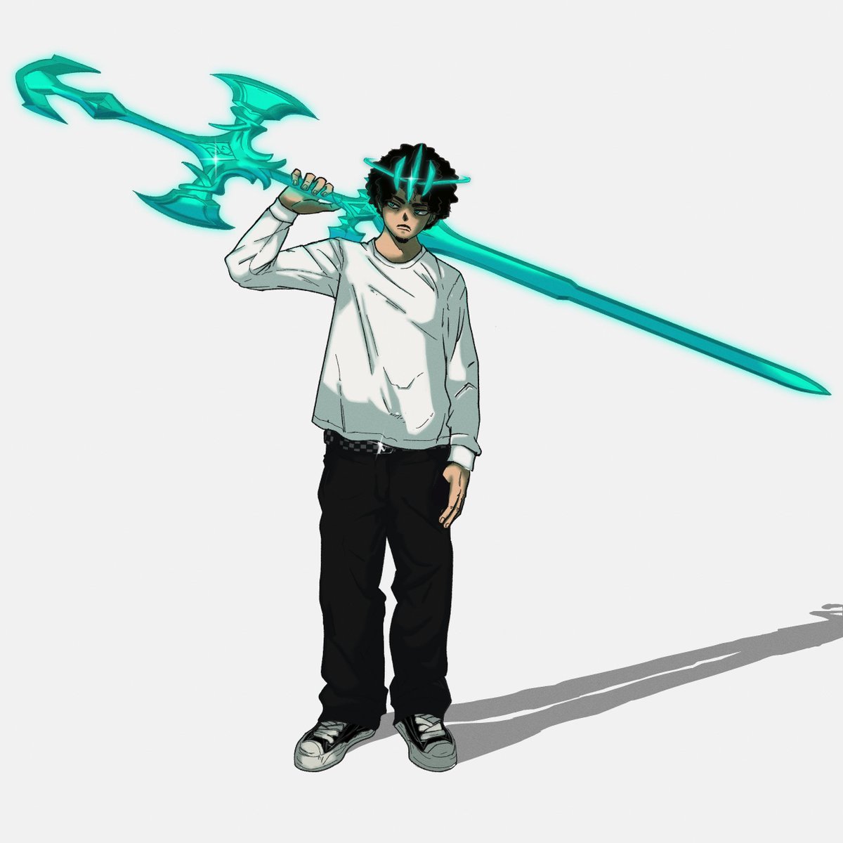 leystan_'s tweet image. Viego @hamoooo_l 

#illustration #drawing #LeagueOfLegends #viego