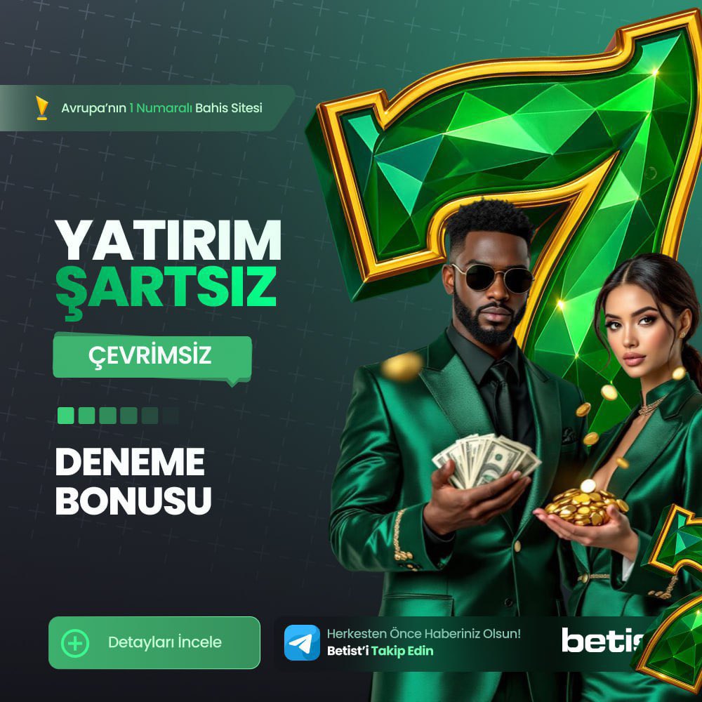 UĞRAŞMADAN ÇEK! #denemebonusu 

BETİST 💎
Yeni Üye Olan Herkese 1000 TL Deneme Bonusu Hediye !

%100 KRİPTO Yatırım bonusu 

Hemen üye olmak için
cutt.ly/DeSznV2C

#casino #bahis #iddia