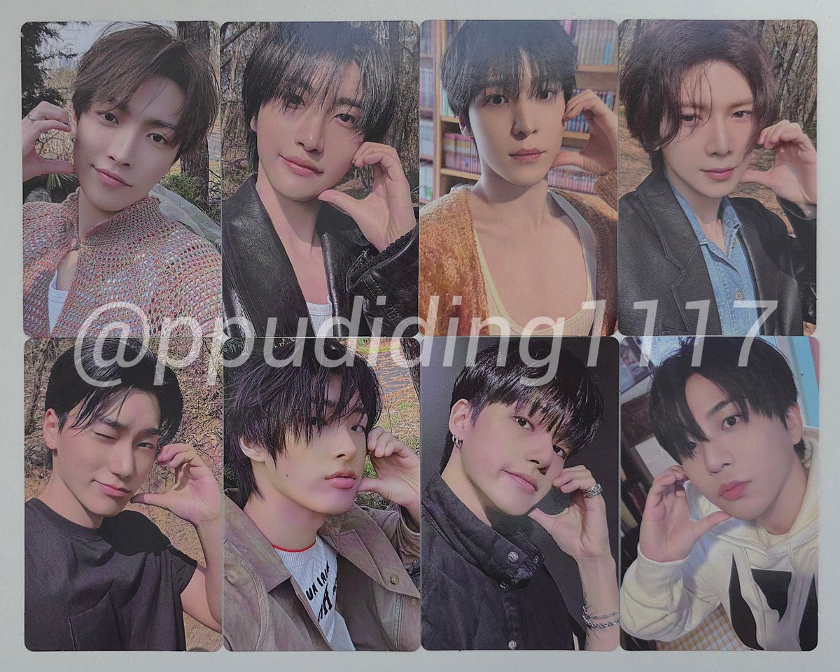 ATEEZ BILLBOARD ARTIST MAGAZINE PRE-ORDER BENEFIT PHOTOCARD PC